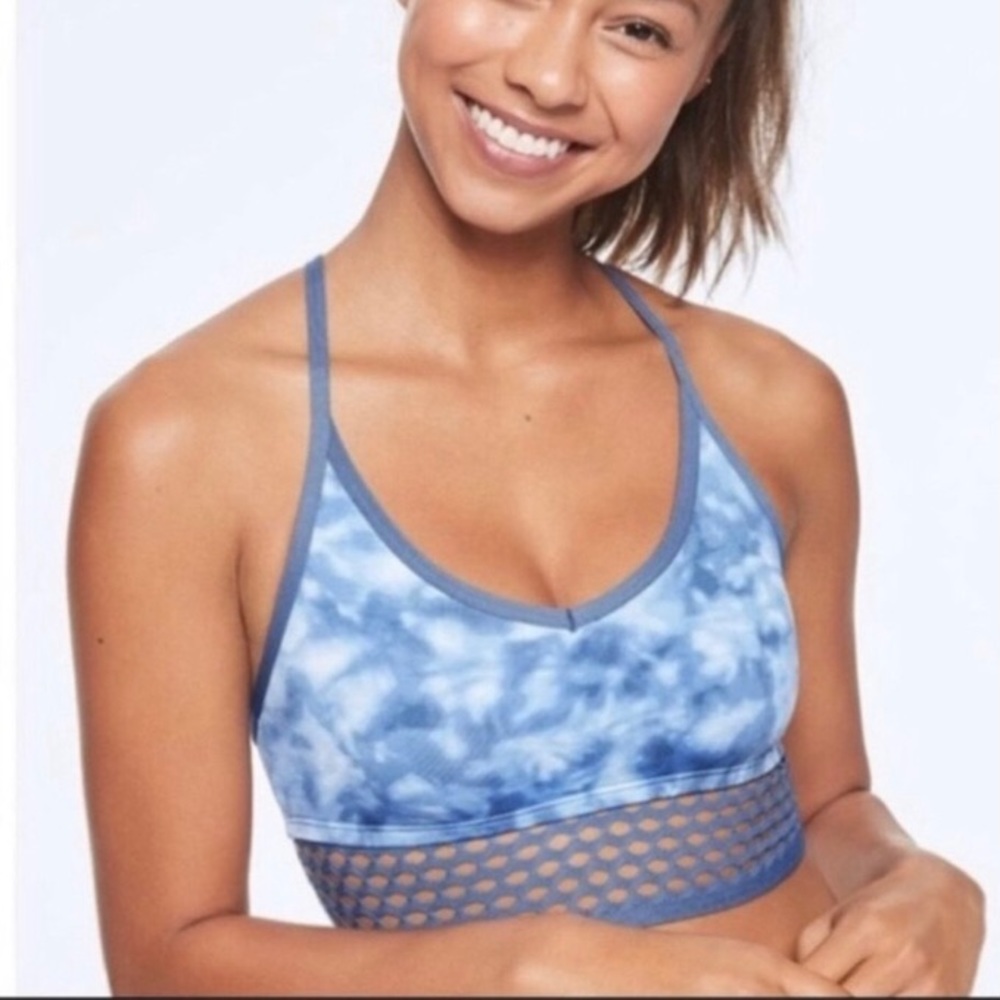 PINK by Victoria’s Secret Ultimate Lightly Line Tie Dye Sports Bra